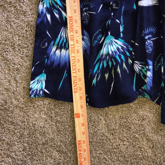 Blue strapless dress - Picture 8 of 8